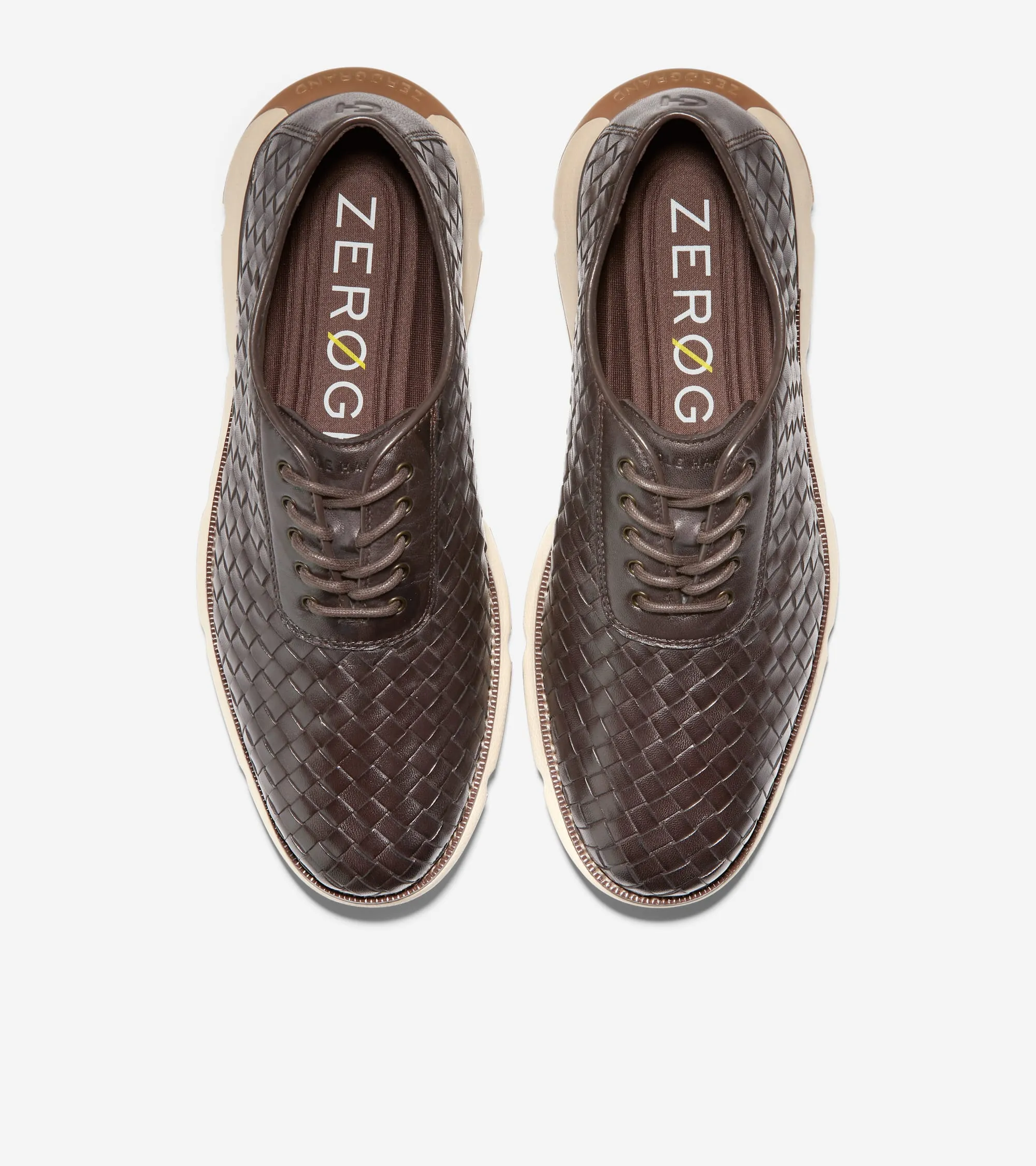 Мужские 4.ZERØGRAND Hand-Woven Oxfords