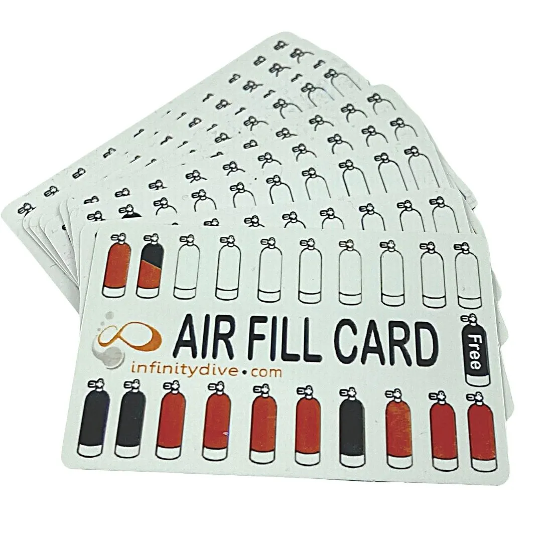 Air Tank Refill Card