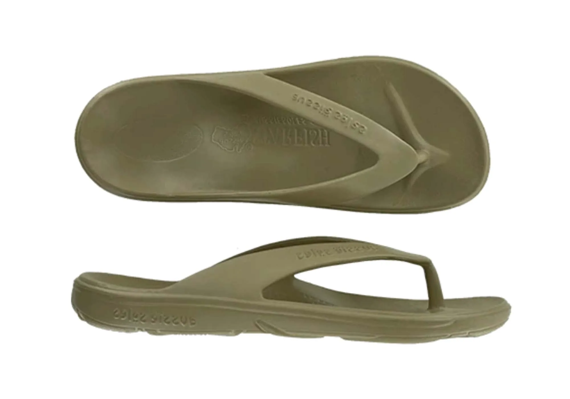 Aussie Soles Mens Starfish Classic 3.3 Arch Support Thongs