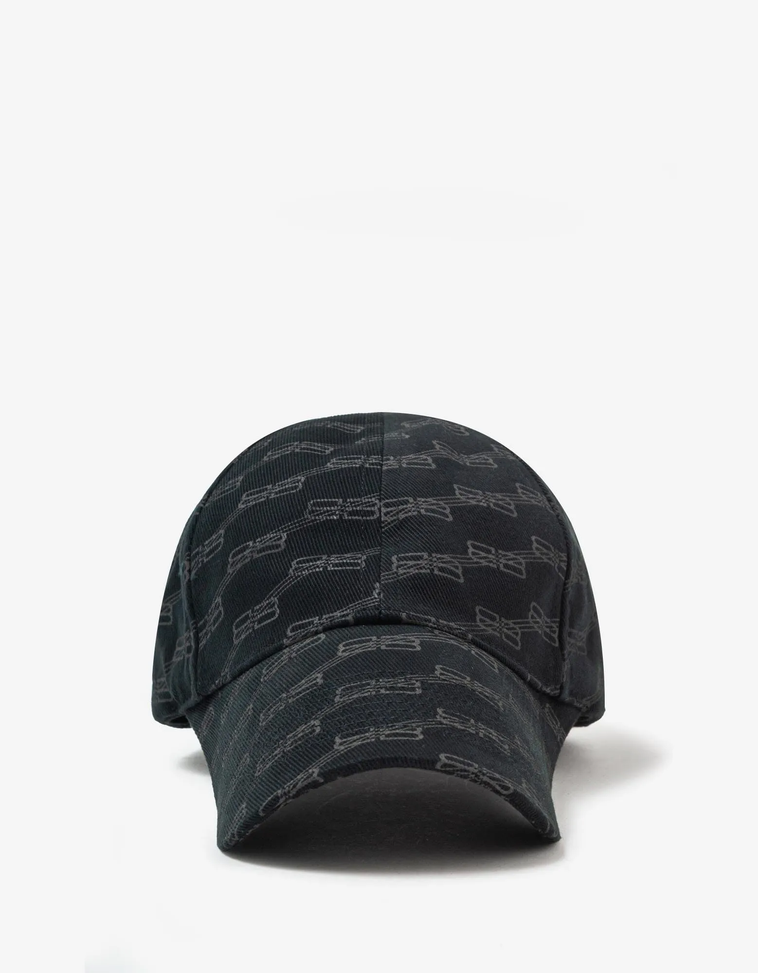 Balenciaga Black BB Monogram Cap