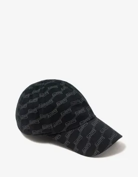 Balenciaga Black BB Monogram Cap