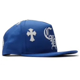 Chrome Hearts Cross Patch Blue Baseball Cap