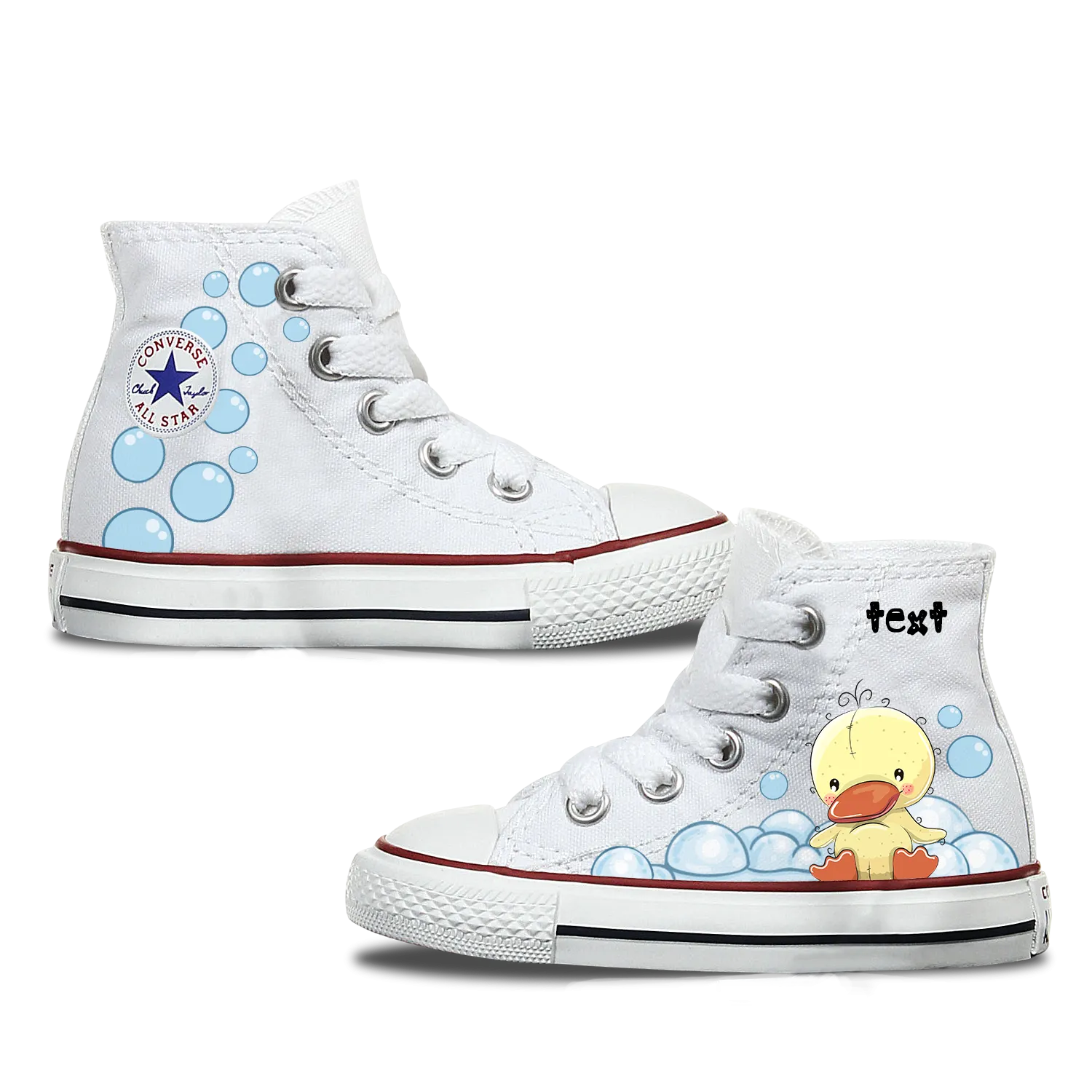 Duck Kids Personalised Converse