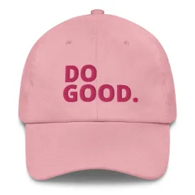 ELEVATED BASICS, PINK BASEBALL CAP DO GOOD.