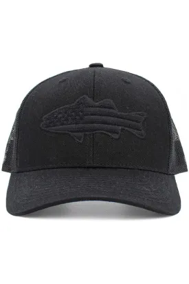 Fish Flag Mesh Back Baseball Cap