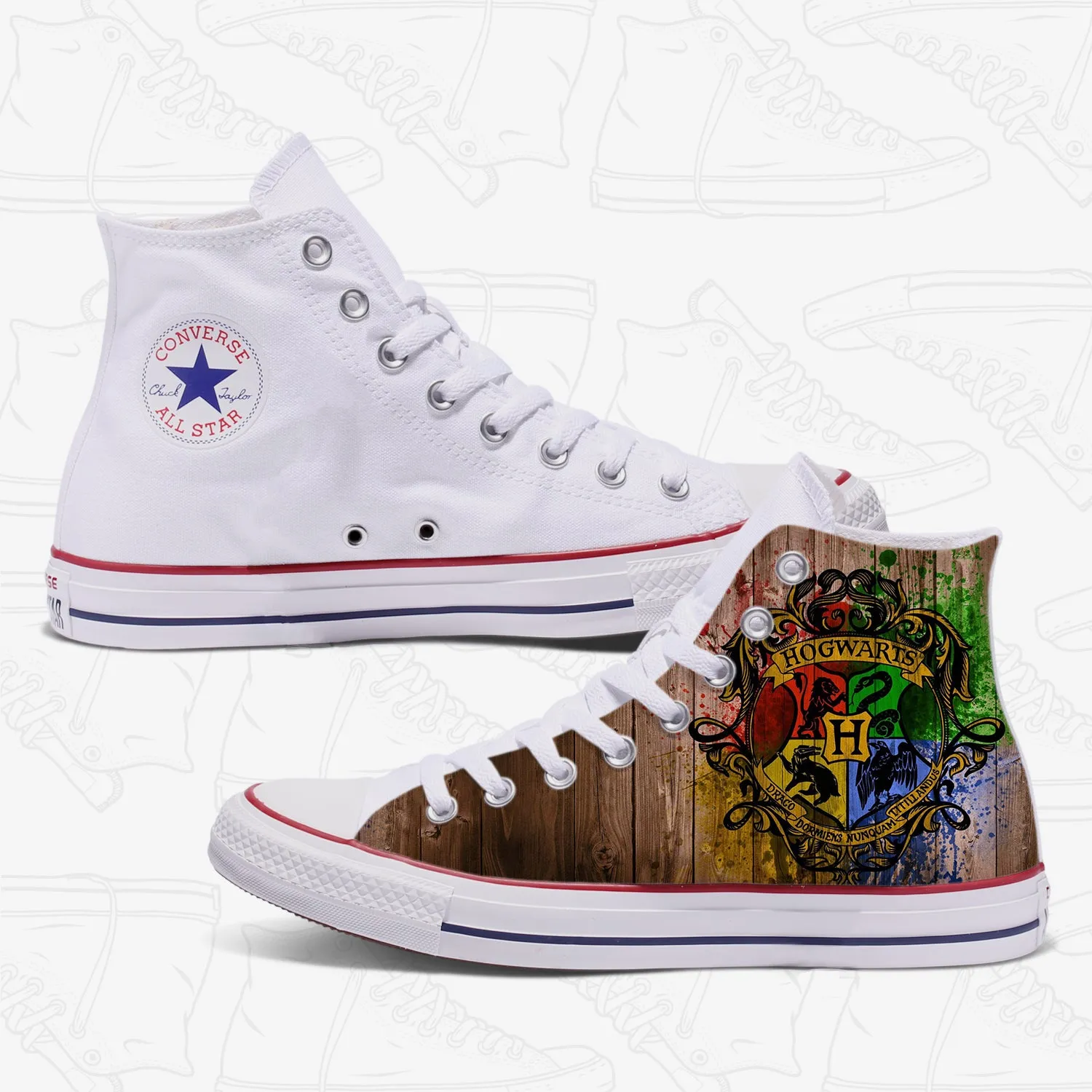 Hogwarts Custom Converse