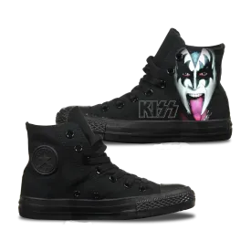 Kiss Gene Simmons Custom Converse