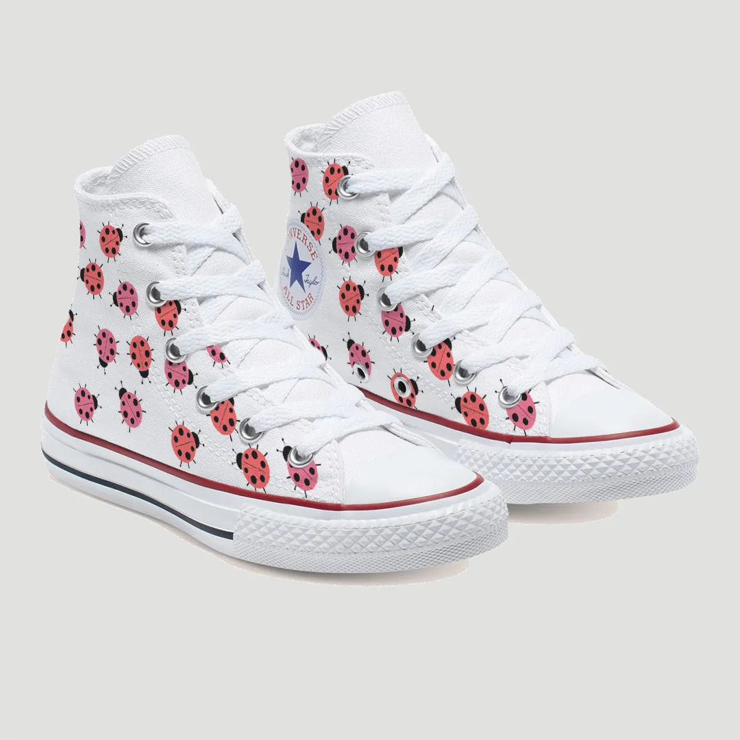 Ladybug Toddler Custom Converse Shoes