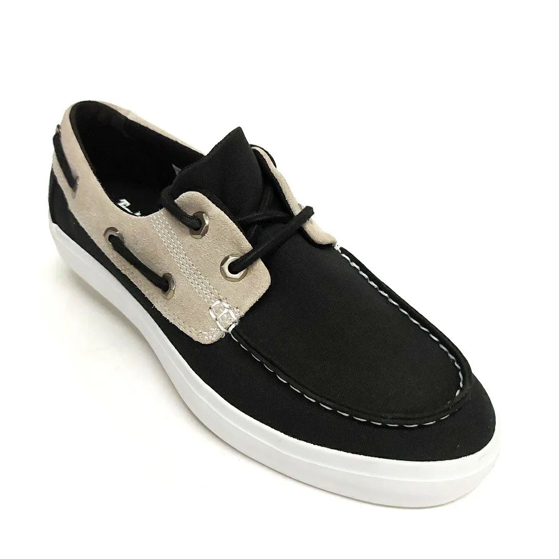 Men's Union Wharf Mixed-Media Boat Shoes