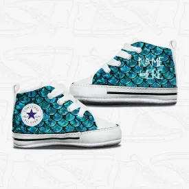 Mermaid Baby Converse