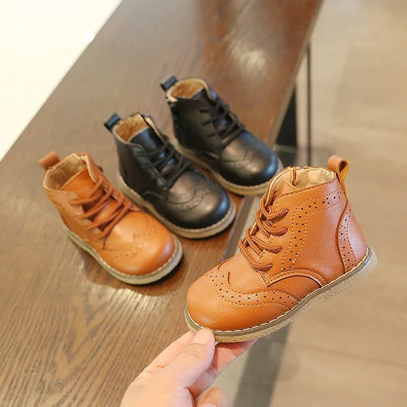 Quinn - Oxford Boots , Toddler Boys Shoes