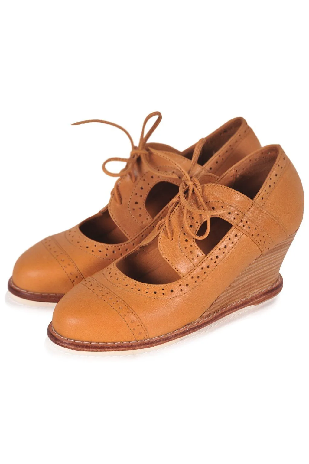 Stockholm Oxford Wedges