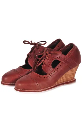 Stockholm Oxford Wedges