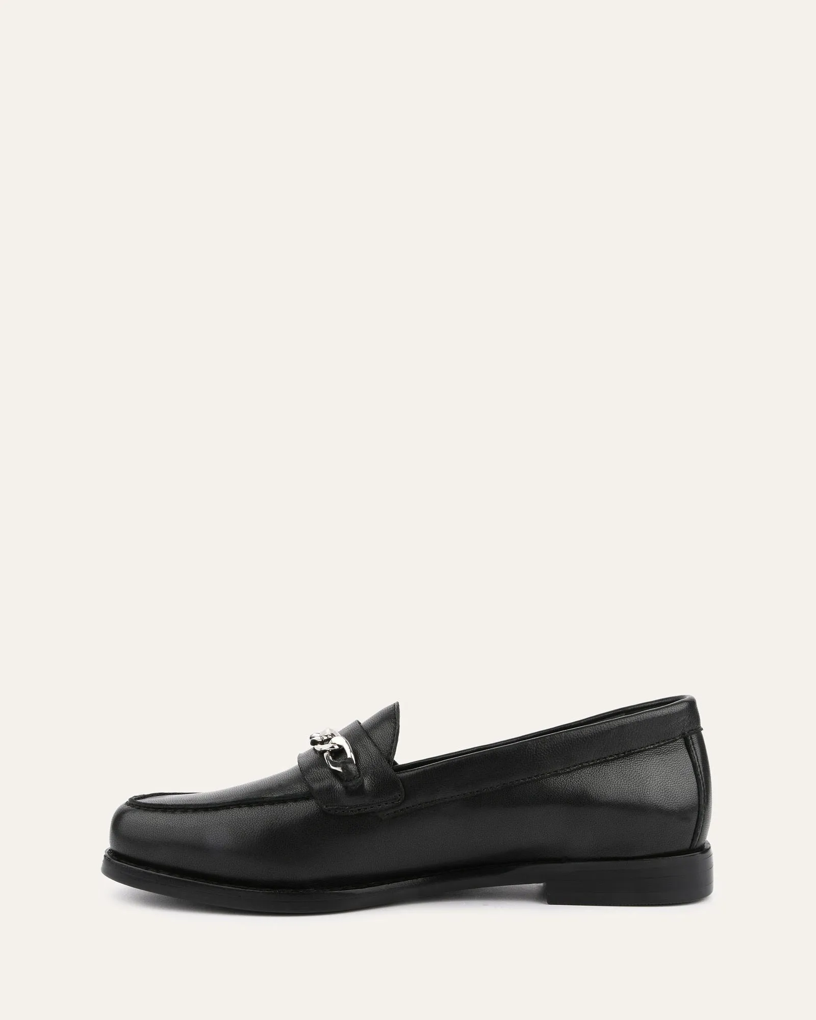 THEA LOAFERS BLACK LEATHER